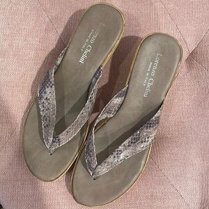 Lorenzo Chelini Sandals 7.5‎